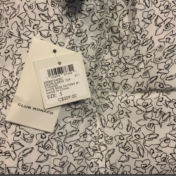 Club Monaco S blouse - Picture 3 of 3